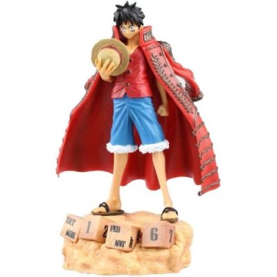 خرید قیمت فیگور مدل انیمه وان پیس طرح لوفی تقویم دار