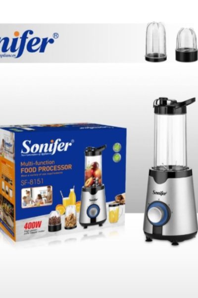 مخلوط کن و غذا ساز 3 کاره سونیفرکد8151-SF