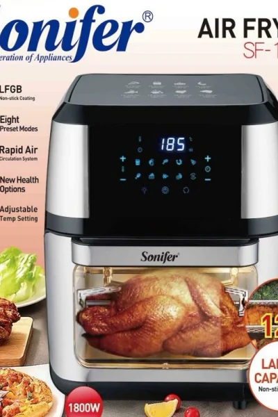 سرخ کن بدونه روغن 12لیتری سونیفر مدل SF-1016