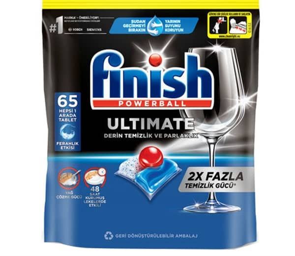 قرص ماشین ظرفشویی فینیش کوانتوم اولتیمیت 65 عددی