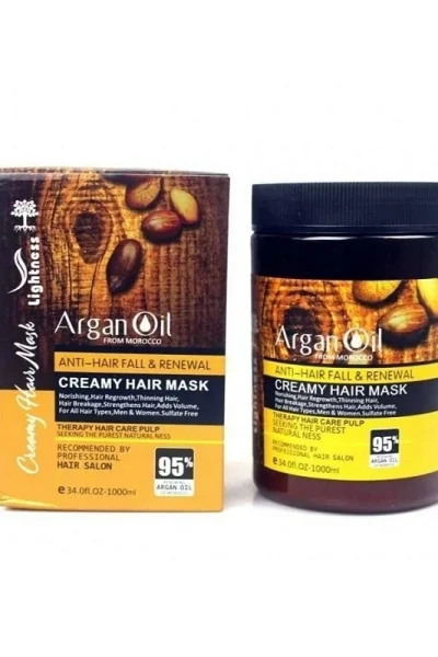 ماسک مو لایتنس Lightness حاوی روغن آرگان حجم 1000 میل