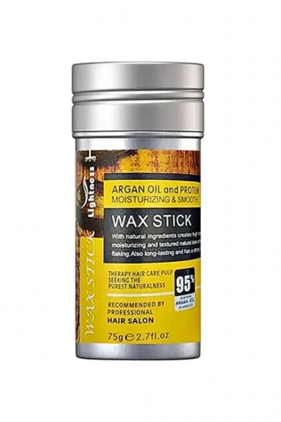 وزگیر مو استیکی 75 گرمی حاوی روغن آرگان لایتنس