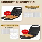 ساندویچ ساز چند کاره سونیفرمدل6089_sf - Image 2