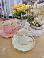 ست 6 عدد ی فنجان و نعلبکی رنگی شیک کد16_10504 - Image 3