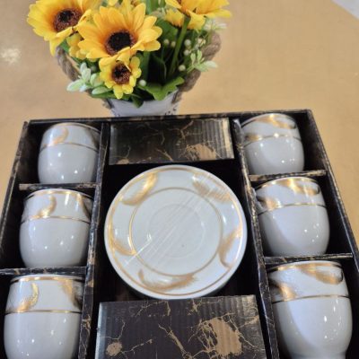 ست فنجان ونعلبکی وارداتی کد1_8467