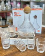 ست تنگ و نیم لیوان 7پارچه دلی گلس کد1108_kit