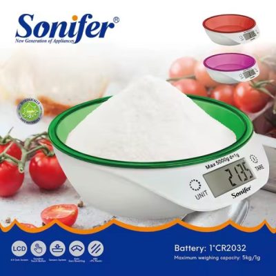 ترازوی آشپزخانه و قنادی دیجیتالی سونیفر sf-1924