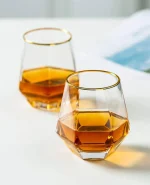 نیم لیوان شش ضلعی دلی گلس کد1106_kit