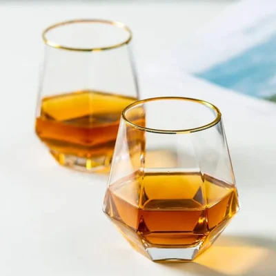 نیم لیوان شش ضلعی دلی گلس کد1106_kit