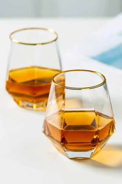 نیم لیوان شش ضلعی دلی گلس کد1106_kit