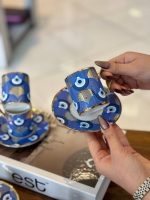 ست قهوه خوری چشم نظر 6 نفره  کوزوا ترکیه کد_KOSOVA212 - Image 3