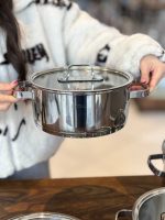 سرویس قابلمه استیل 8 پارچه AROW_مدل VENITA - Image 5