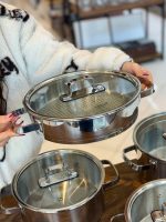 سرویس قابلمه استیل 8 پارچه AROW_مدل VENITA - Image 4