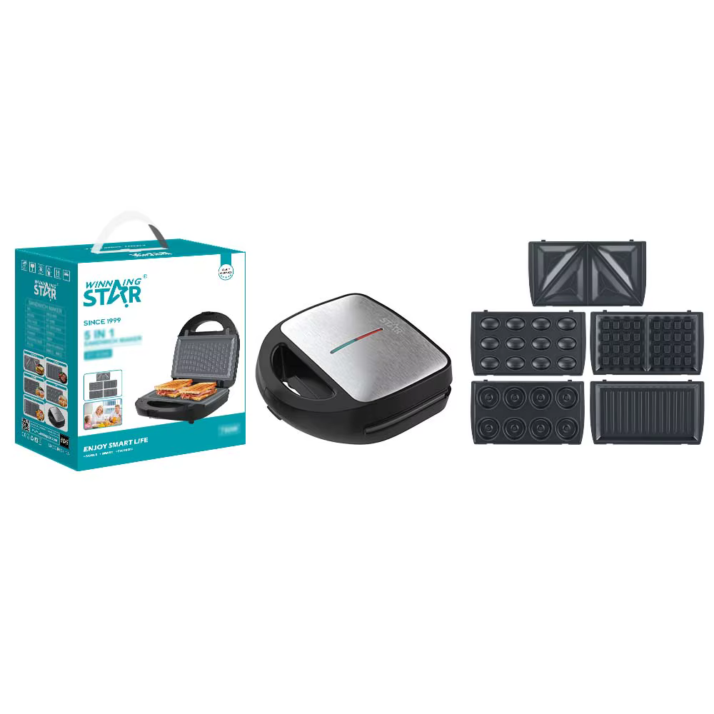 9396 ساندویچ ساز پنج کاره وینینگ استار مدل 9396_st - Image 1