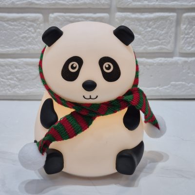 چراغ خواب سیلیکونی پاندا شارژی