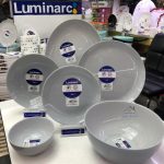 سرویس غذا خوری 6نفره26 پارچه لومینارک مدل دیوالی - طوسی - Image 2