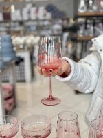 گیلاس  شیشه ای دست ساز طرح هندوانه کد_kit1258