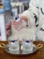 نیم‌لیوان شیشه‌ای دلی گلس کدkit1371/DSKB268A