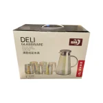 سرویس پارچ و لیوان 7 پارچه دلی مدل مخروطی کد_13662 - Image 3