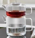 کتری و قوری شیشه ای پیرکس پروتی ترکیه کد_2763 - Image 2