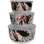 ظرف  سرامیکی نگهدارنده  غذا دنی هوم مدل برگ  کد:vt1365