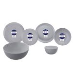 سرویس غذا خوری 6نفره26 پارچه لومینارک مدل دیوالی - طوسی