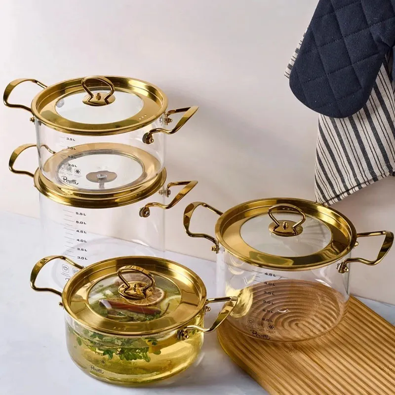 قابلمه-پیرکس-پروتی-ترکیه-با-درب-و-دسته-استیل-طلایی-perotti1 قابلمه پیرکس رنگ طلایی از perotti کد LOGAN-17642 - Image 1