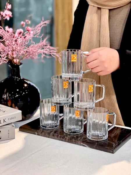 ماگ-دسته-دار-لب-طلایی-مولین-دلی-گلس-deli-glass-5 ماگ مولین لب طلایی دلی گلس MU LINکدKIT1377/TZ5005B - Image 1