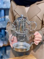 کتری قوری پیرکس کف استیل مدل NORA آرو AROW - Image 3