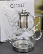 کتری قوری پیرکس کف استیل مدل NORA آرو AROW - Image 2