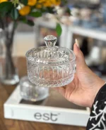 قندان بلور طرح الیسا وارداتی کد KIT-1517 - Image 3