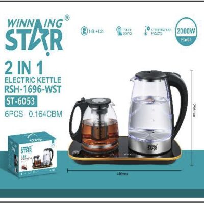 چای ساز2 کاره وینینگ استار مدلST-6053